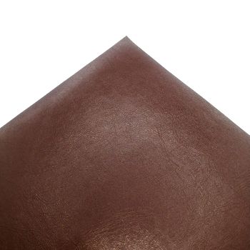 Кожзам (экокожа) коричневый лист 20*28см А4