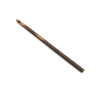 Крючок для вязания бамбук 6мм 16см