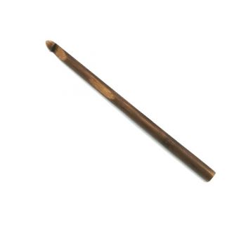 Крючок для вязания бамбук 7мм 16см