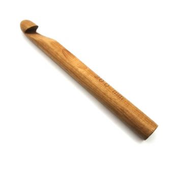 Крючок для вязания бамбук 20мм 20см