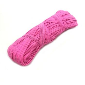 Резинка швейная бельевая розовая 10мм - 1м