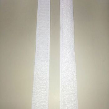 Липучка швейная белая 20мм - 1м