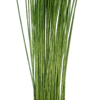 Проволока флористическая зелёная 0,7мм 40см - 100шт