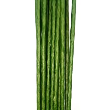 Проволока флористическая зелёная 3мм 40см - 20шт