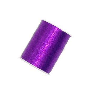Нить люрексная фиолетовая 50м