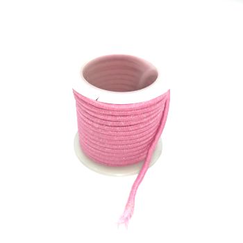 Резинка шляпная 3мм розовая - 3м
