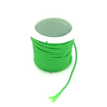 Резинка шляпная 1,5мм зелёная - 5м