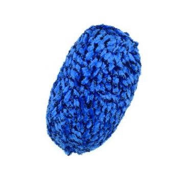 Пряжа микрофибра синяя - микрополиэстер 100%, 100г 62м
