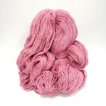 Пряжа Карачаевская серо-розовая (100% акрил) пасма 200-250г