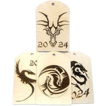 Доска разделочная декоративная «Дракон» символ года