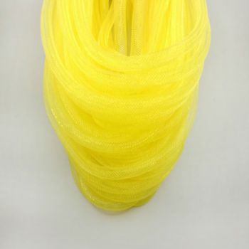 Регилин круглый тубуляр 0,8см жёлтый - 1м