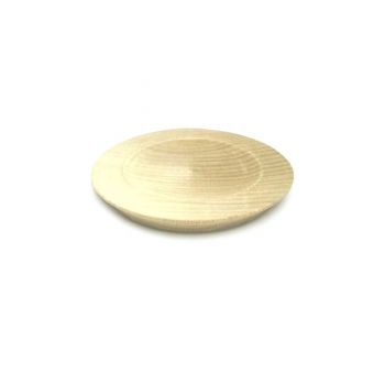 Тарелка деревянная 8*8,5см заготовка