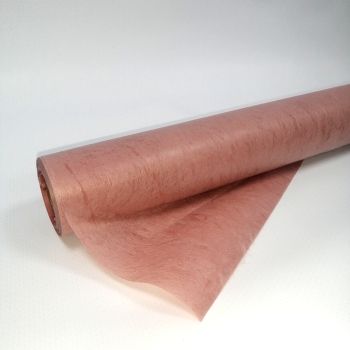 Плёнка упаковочная матовая розово-серая 50мкр 60см*10м