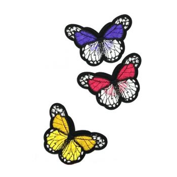 Термоаппликации - набор из 3 штук (бабочки)