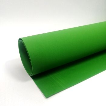 Фоамиран зелёный 1мм 60*70см для флористики 1лист