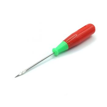 Шило 1,9мм сапожное с крючком и пластиковой ручкой 12,5см